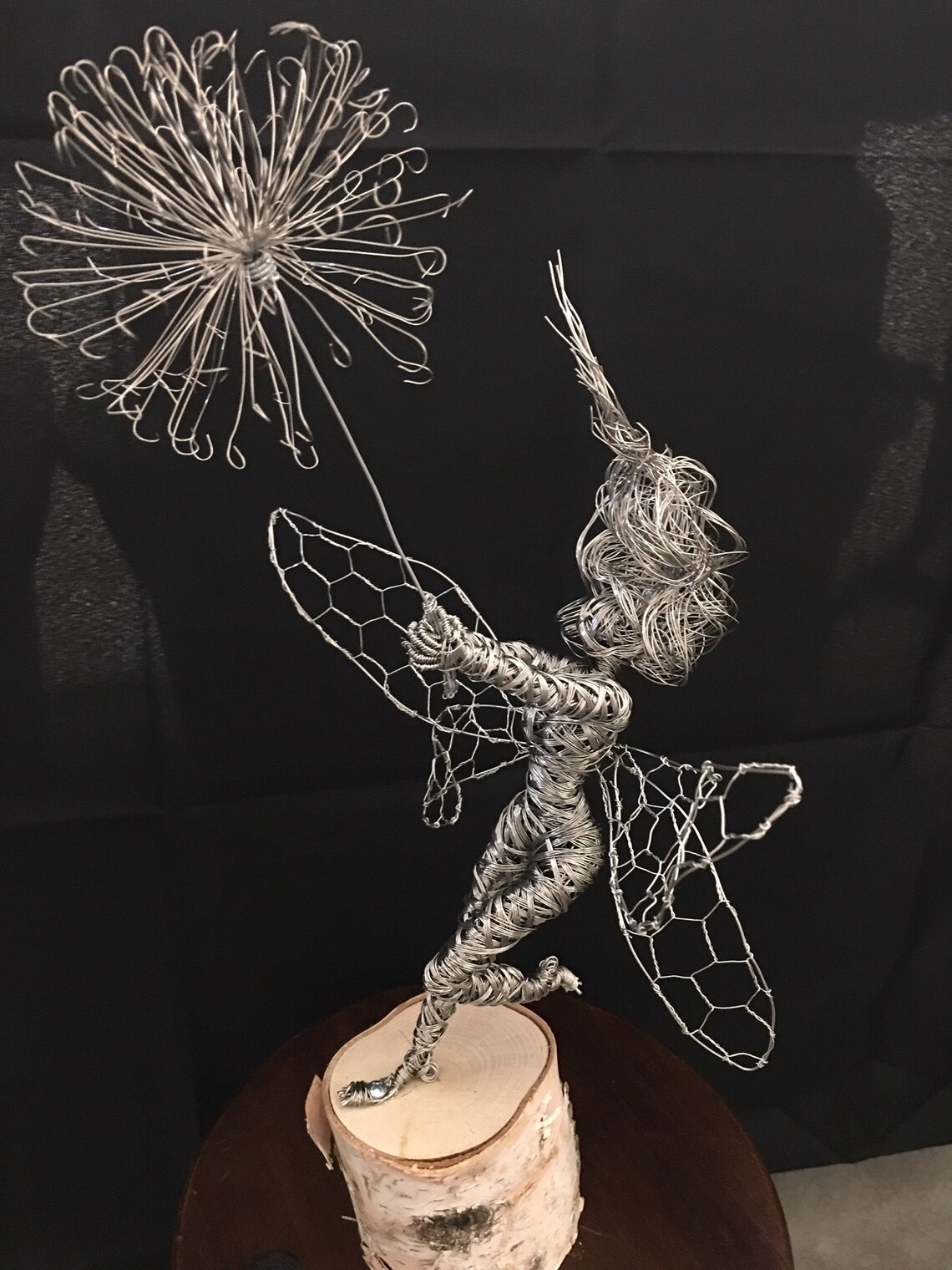 Dancing with A Dream Wire Fairy Sculpture Fantasywire Inspired Etsy