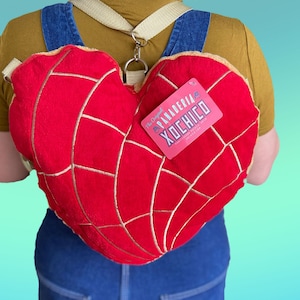 Pan Dulce Concha Corazon Backpack / Cross-body Bag