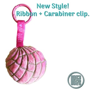 Pan Dulce "Concha" Plush Key Chain