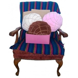 Pan Dulce "Concha" Plush Cushion