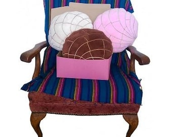 Pan Dulce "Concha" Plush Cushion