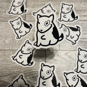 Bull terrier Sticker!
