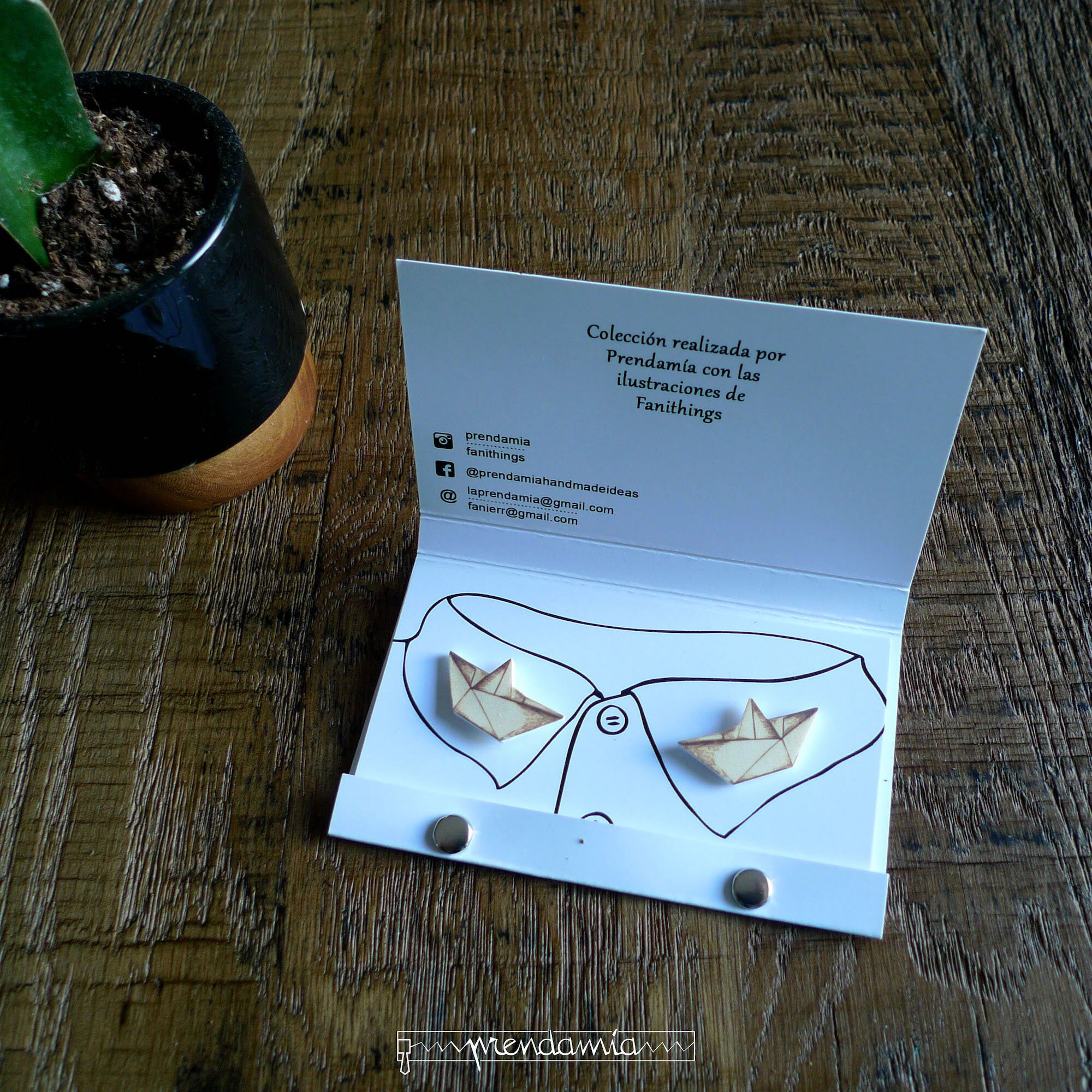 Kupfer Brosche Mit Katze & Feder - Künstlerischer Kleiderschmuck | Vielseitig Für Schals & Hüte