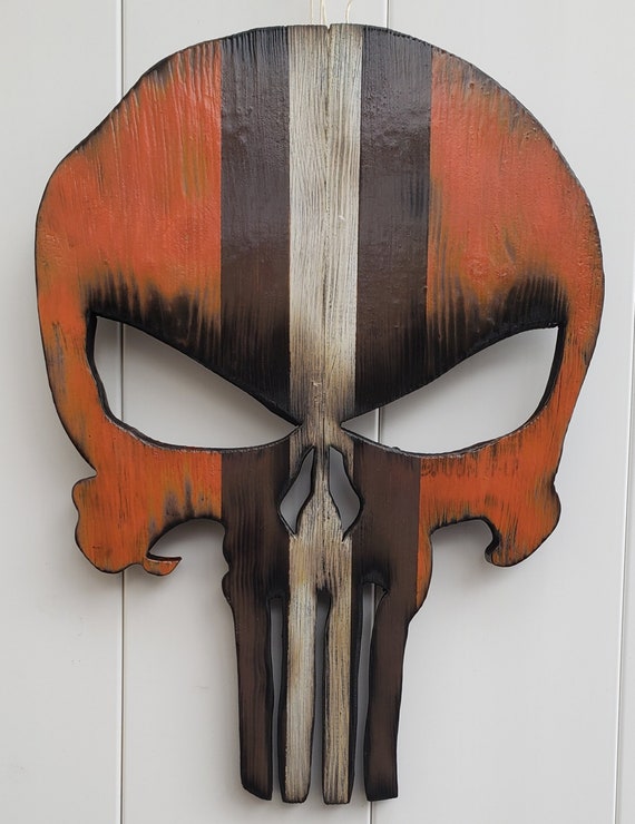 Cleveland Browns Cleveland Browns Punisher Cleveland Browns Etsy