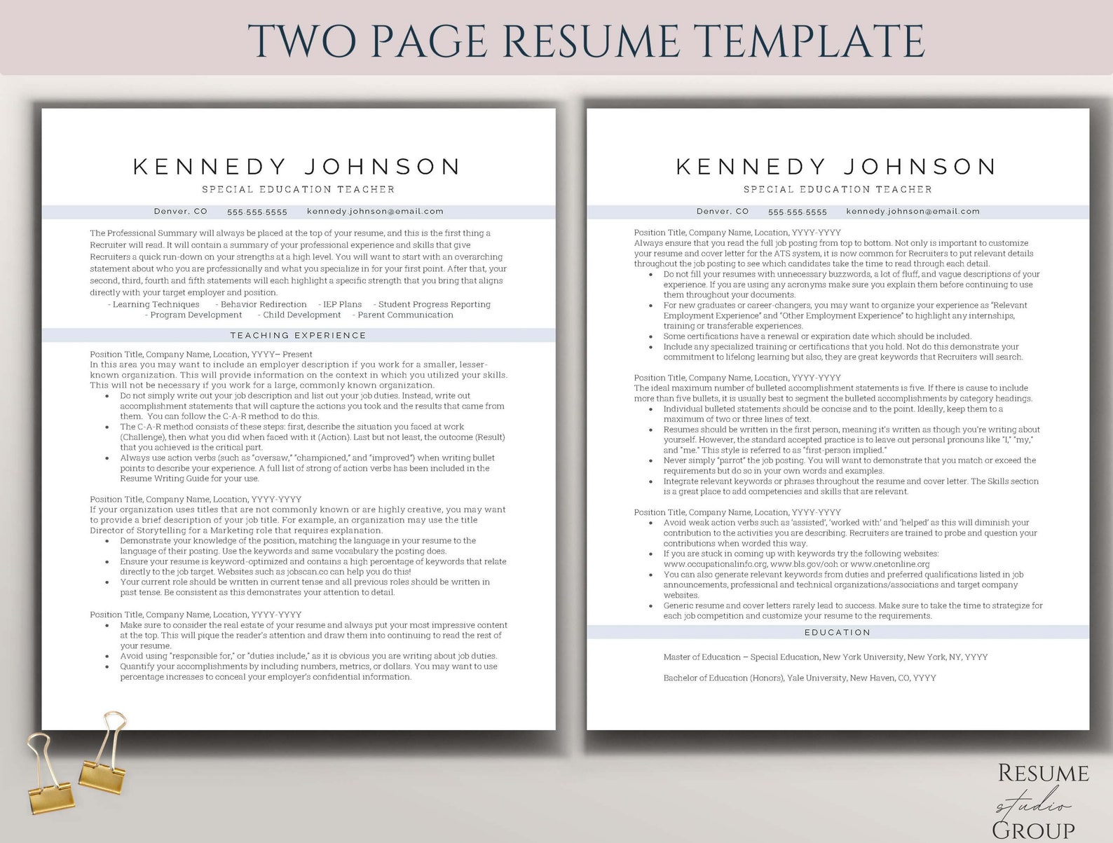 Teacher Resume Template Google Docs Teacher Resume Etsy Teacher Resume Template Google Docs Teacher Resume Etsy