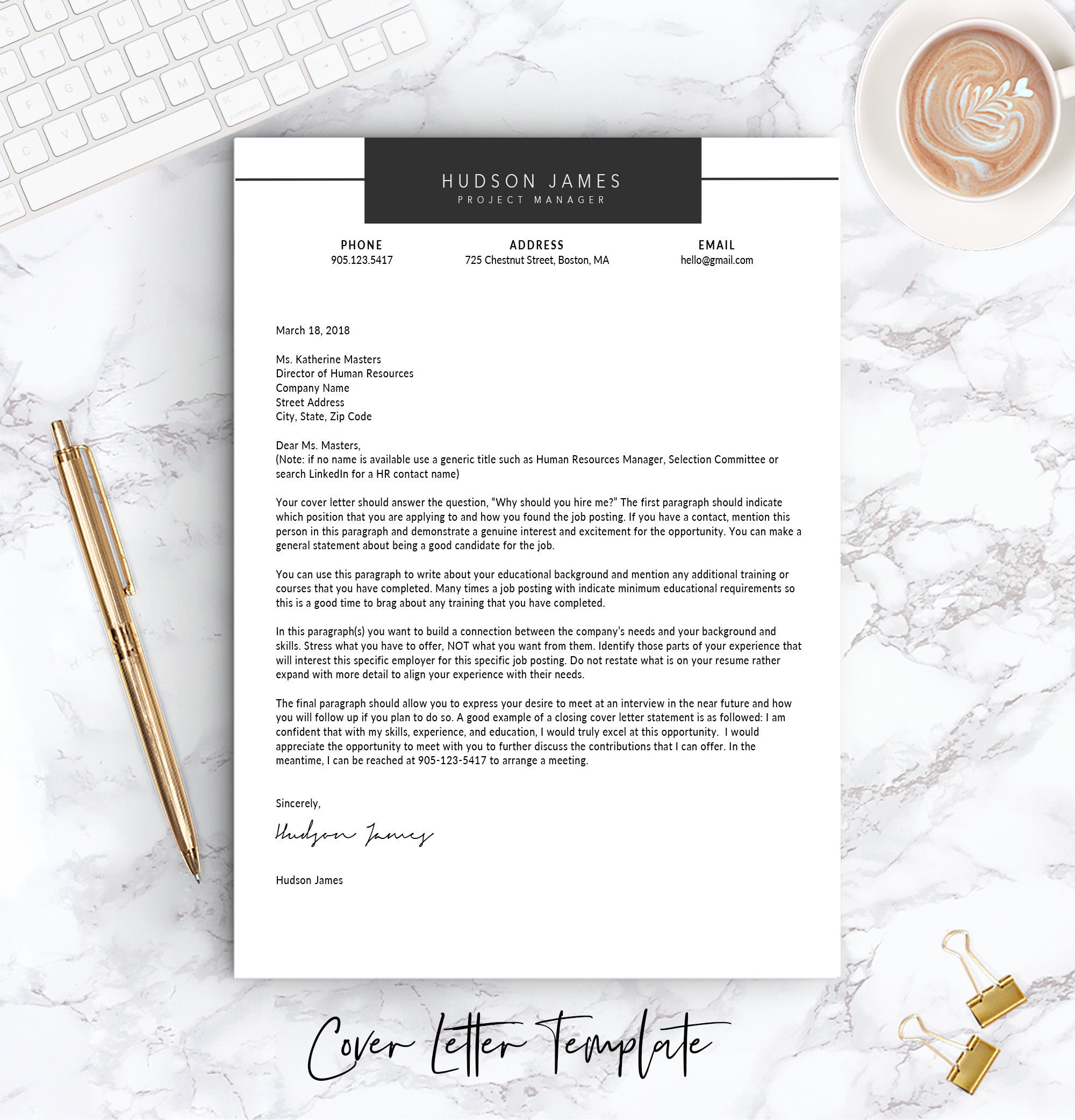 Modern Resume Template for Word / Creative Modern Resume | Etsy