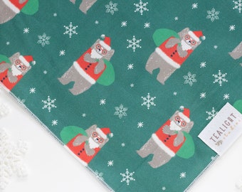 Santa Bear Bandana