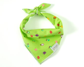 Tropical Fruits in Lime Bandana