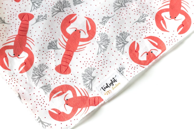 Lobster & Coral Bandana image 1