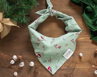 Winter Robin Bird Bandana