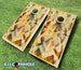 Retro Stained Color Me Cornhole Set with Bags - Cornhole Set  - Quality Cornhole Set - Stained Cornhole Set - Retro Cornhole Set 