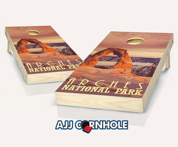 Premium Zion National Park Cornhole Game Set