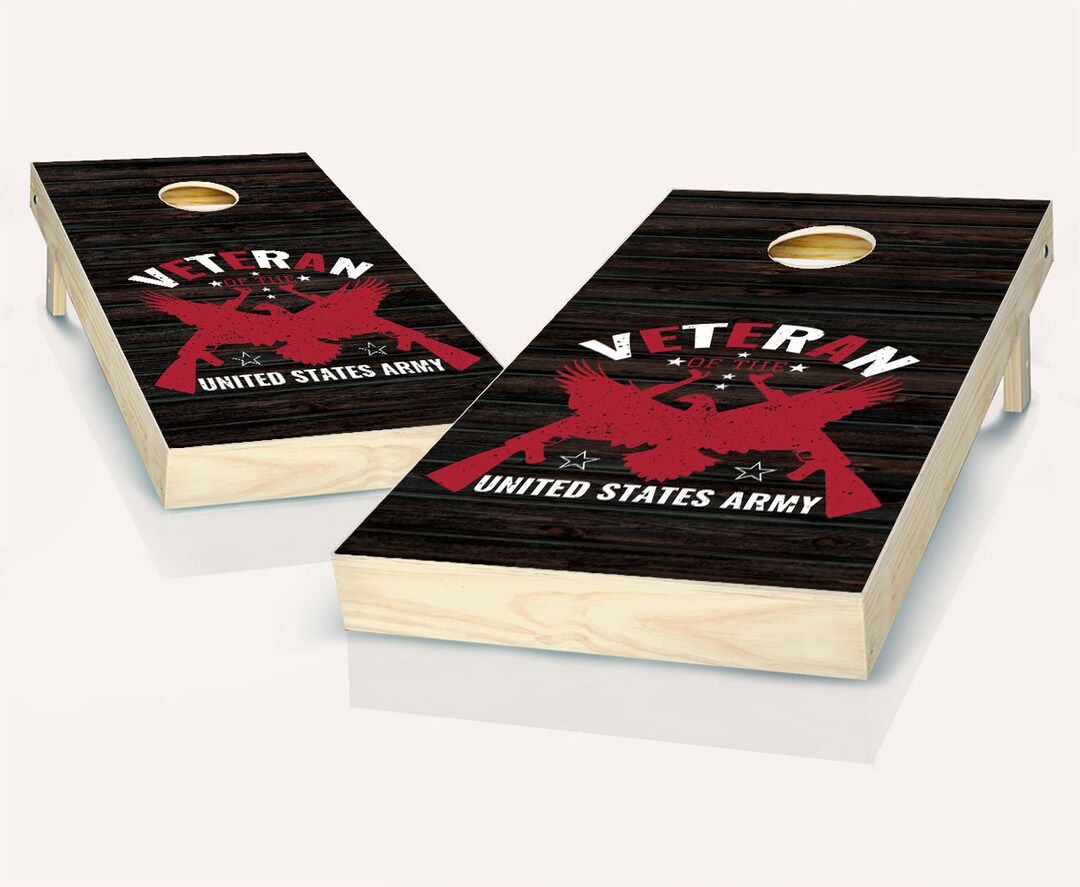 2026 HOAX Veteran Tribute Cornhole Bag