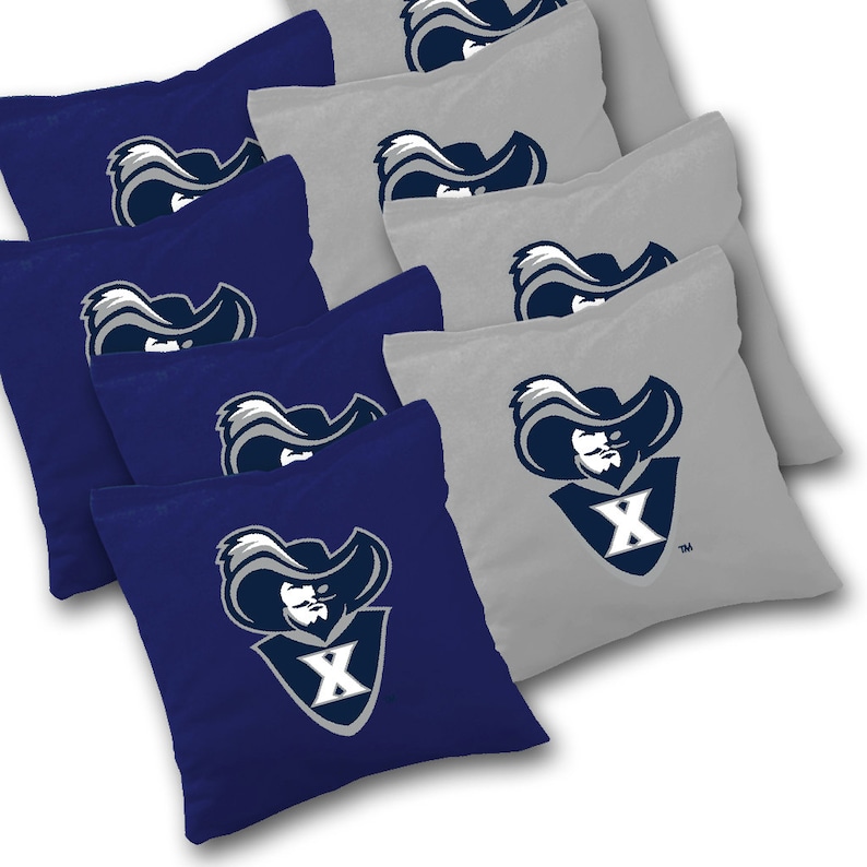 Officially Licensed Xavier Musketeers Cornhole Bags Set of 8 Etsy