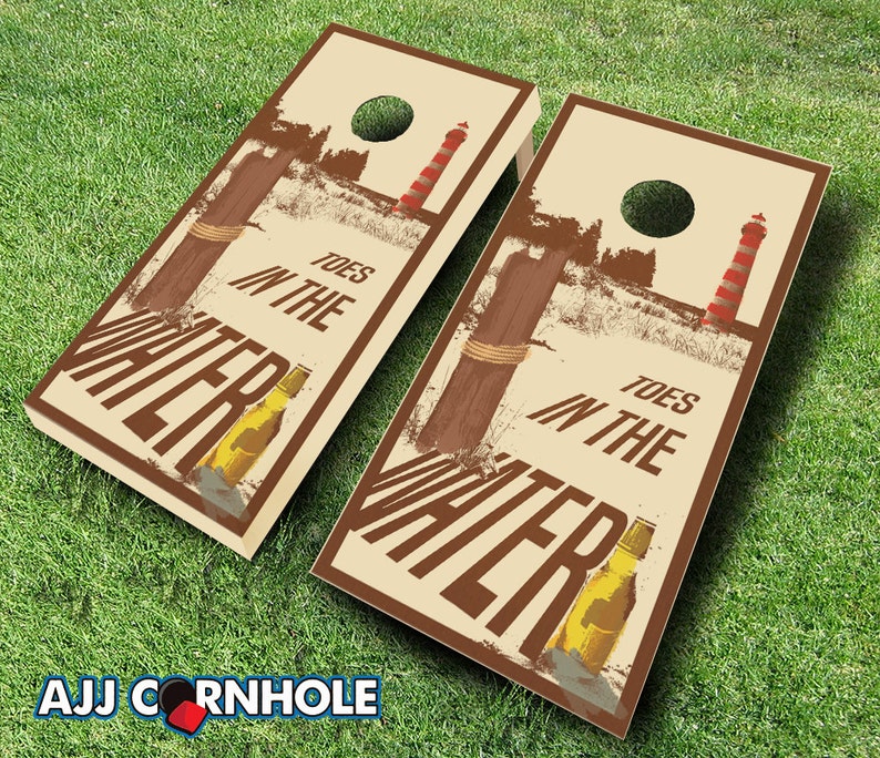 Cornhole Set Toes in the Water Cornhole Set With Bags Baggo Cornhole Set Toes in Water Cornhole Bean Bag Toss Set