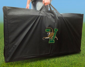 NCAA Licensed Vermont Cornhole Carrying Case - Vermont Cornhole Carry Bag - Durable Carry Case for Cornhole Boards