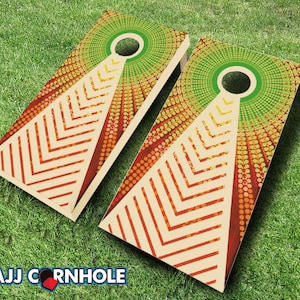 Millennial Stained Cornhole Set with Bags - Cornhole Set - Cornhole - Quality Cornhole Set - Stained Cornhole Set - Stained Cornhole Game