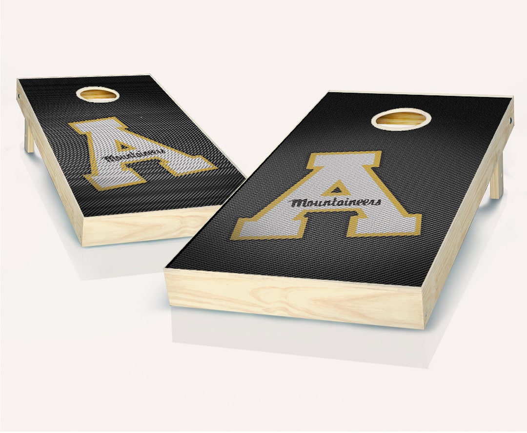 8 Appalachian State Mountaineers Cornhole Bags | Bean Bag Toss Game For Tailgating & Parties