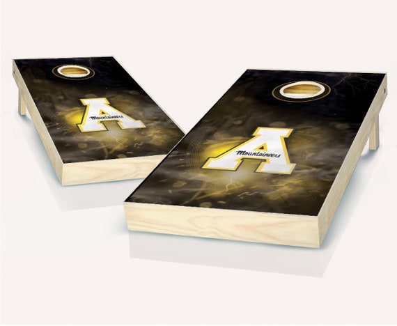 thumbnail image 2 of BackyardgamesUSA Cornhole Bean Bag Toss Game Set – Black, Red & Gold Boards With Bags 2 of 5
