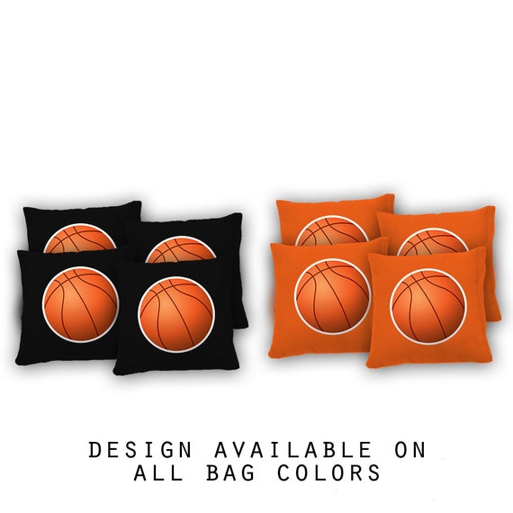 Basketball Cornhole Bags Set de 8 à 17 couleurs au choix