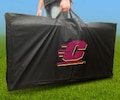 NCAA Licensed Central Michigan Cornhole Carrying Case - Central Michigan Cornhole Carry Bag - Durable Carry Case for Cornhole Boards