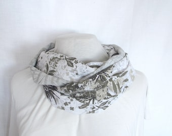 Loop scarf cotton linen