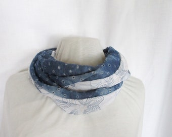 Loop scarf Cotton loop scarf