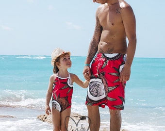 Maillots Assortis Mommy And Me Swimsuit Custom Par Bejadcollection
