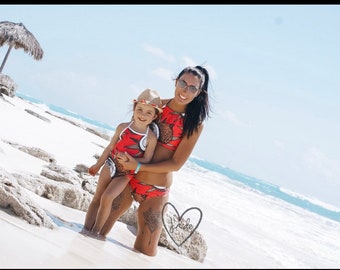 Maillots Assortis Mommy And Me Swimsuit Custom Par Bejadcollection Maillots Assortis Mommy And Me Swimsuit Custom Par Bejadcollection