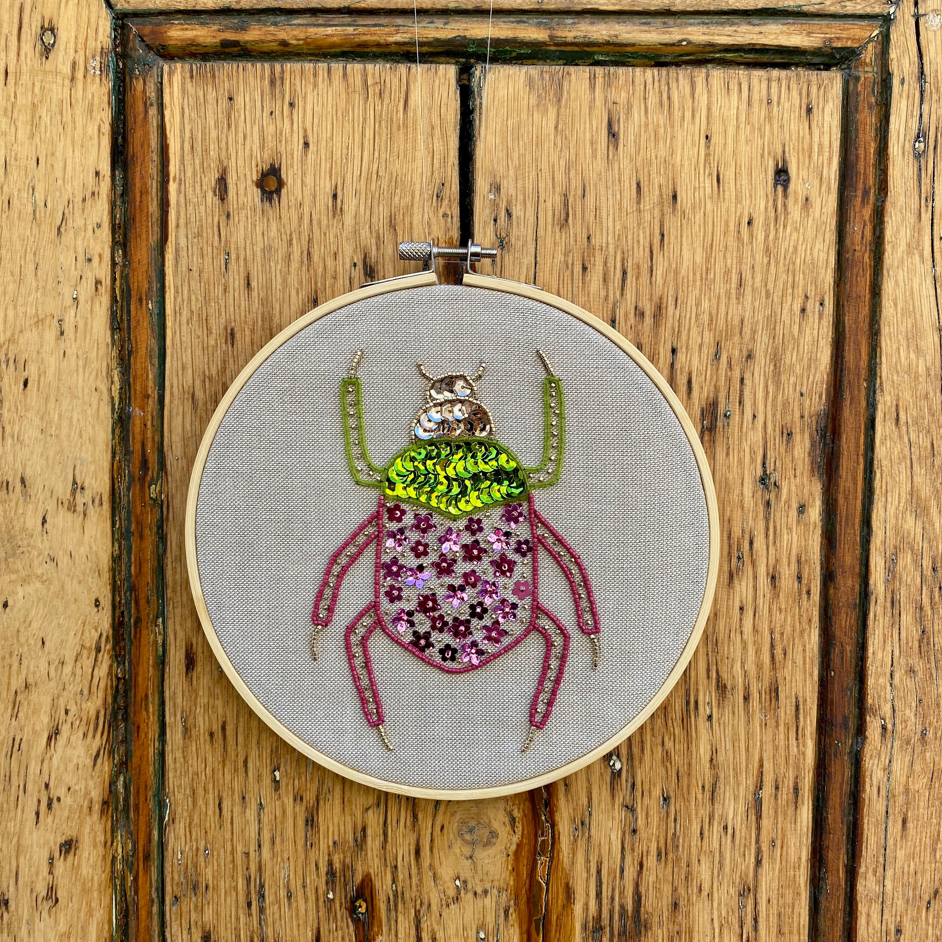 Broderie en Perles Miyuki Scarabée Grigri Brillant