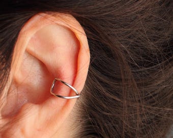 Ear Cuff Handmade in Sterling Silver | Arenas Jewelry
