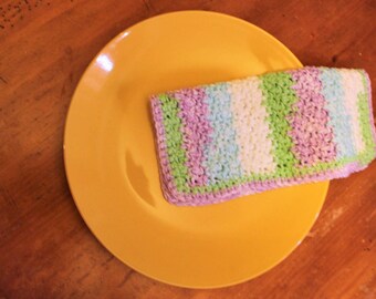 Crocheted Cotton Dishcloths