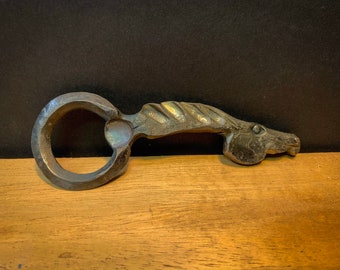 Horse Head Bottle Opener - Hand Forged