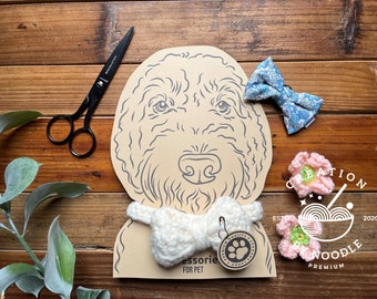 Printable Pet Collar DIY Display Card Dog accessory display Downloadable PDF packaging template. Instant Download.