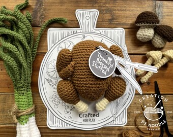 Printable Crafted for Play Display Card Toy accessory display Downloadable PDF packaging template. Instant Download.