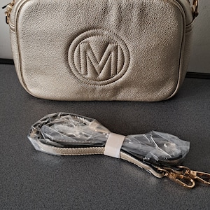 Camera /tote shoulder gold colour small Crossbody  handbag