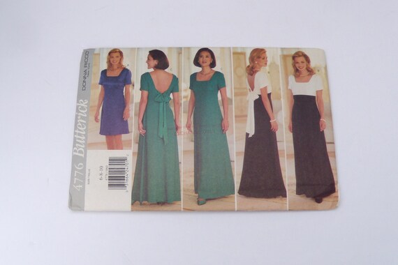 butterick prom dress patterns Butterick 5879 Misses Petite Dress Prom Evening Gown Sewing Pattern Uncut