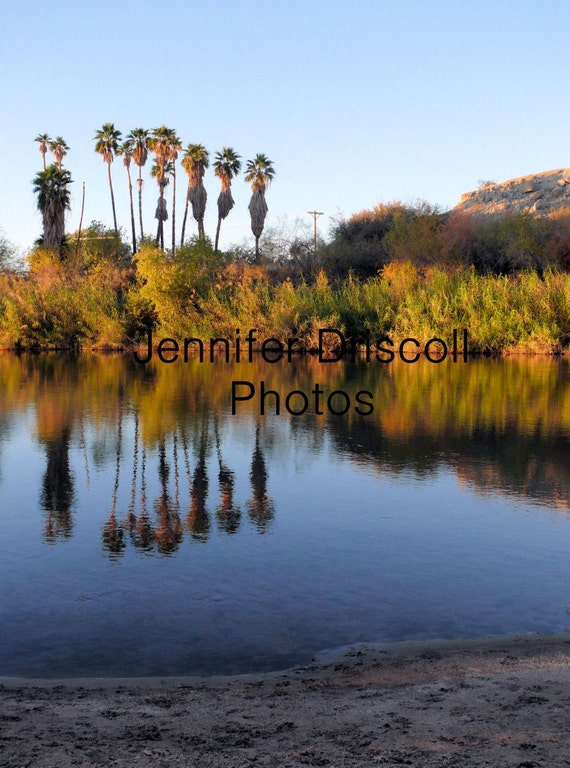 Photo Yuma Beach Colorado River Etsy