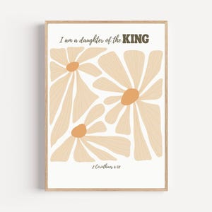 Schrift-Kinderzimmer-Kunst Tochter des Königs