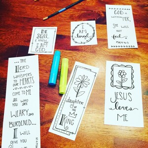 Bible Journaling:  Faithful Promises downloadable coloring page
