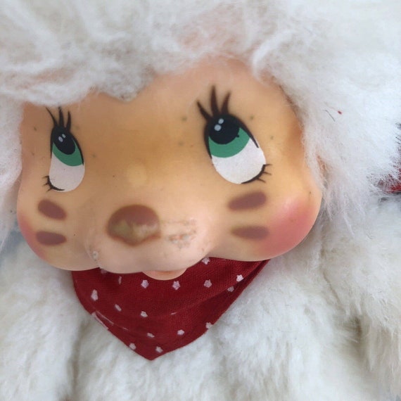 1979 Nyamy Felina White Kitten Cat Washino Monchhichi 1979 Nyamy Felina White Kitten Cat Washino Monchhichi