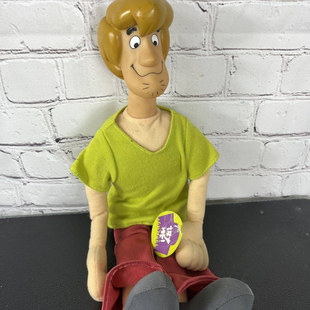 Vintage 2000 Talking Shaggy Doll Plush Electronic Scoobydoo Etsy