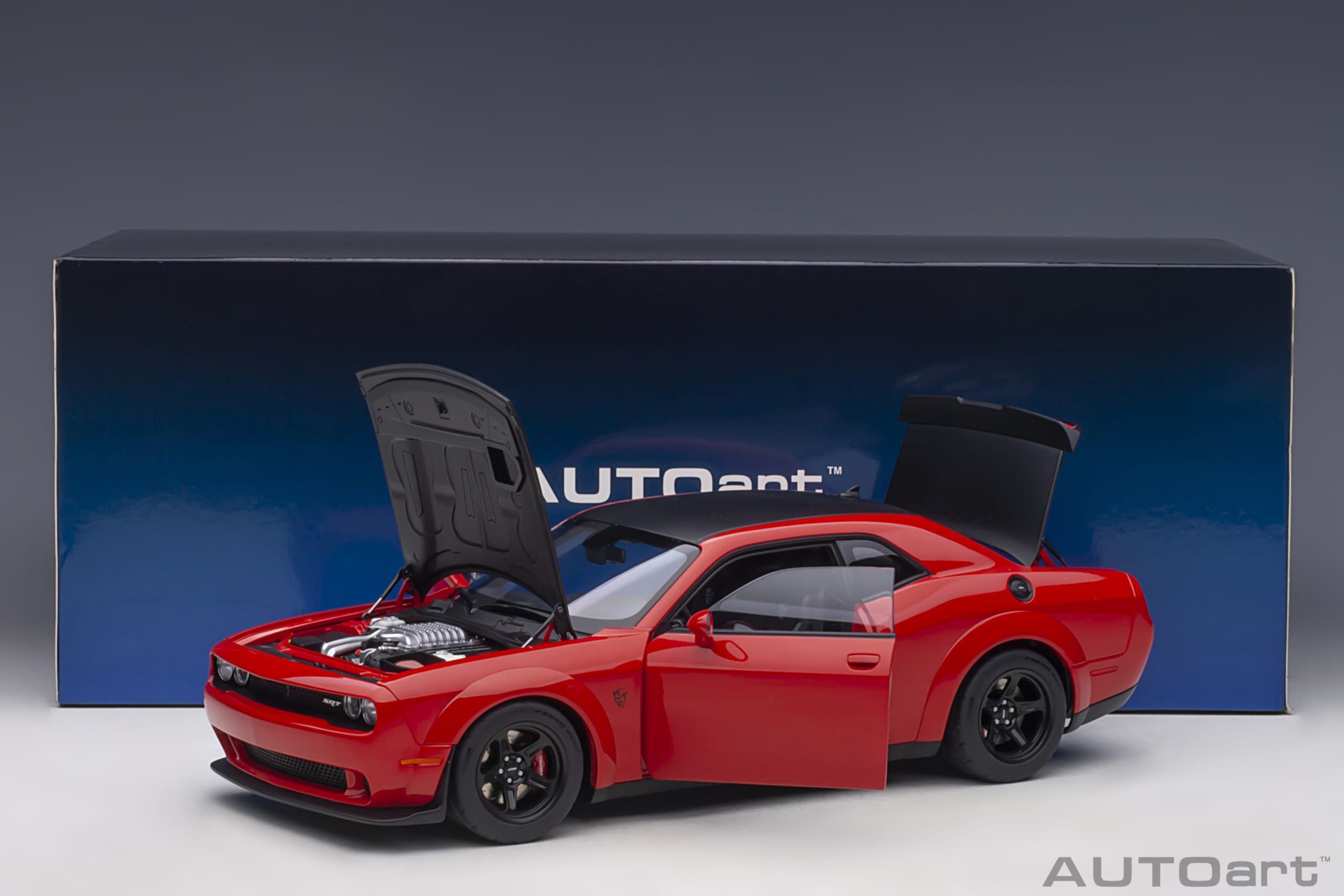 AutoArt 2018 Dodge Challenger SRT Demon 118 scale Etsy