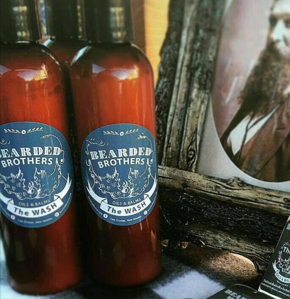 The Wash Beard Wash by Bearded Brothers Oils & Balms Etsy