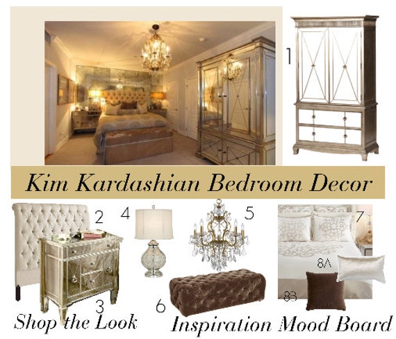 Ahnliche Artikel Wie E Dekor Kim Kardashian Schlafzimmer