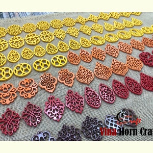 combine 10 pairs of accessories to make earrings lacquer colorsSample options are available image 10