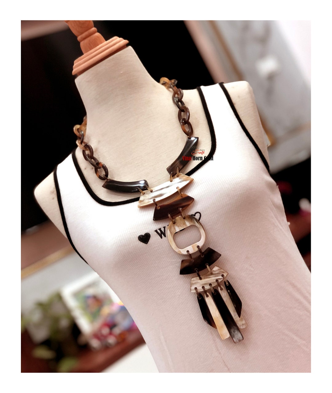 VIVO Buffalo Horn Necklace main image 0