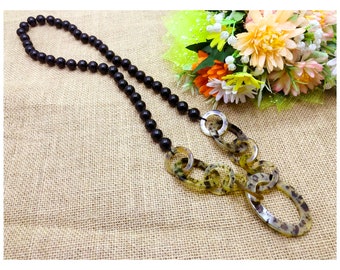 Natural Buffalo Horn Necklaces - chain necklace handmade in Vietnam- Handmade jewelry from  buffalo's horn