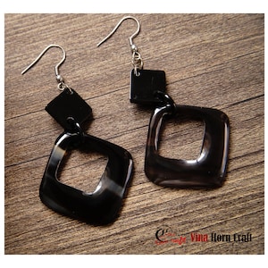 Horn earrings horn earrings image 1