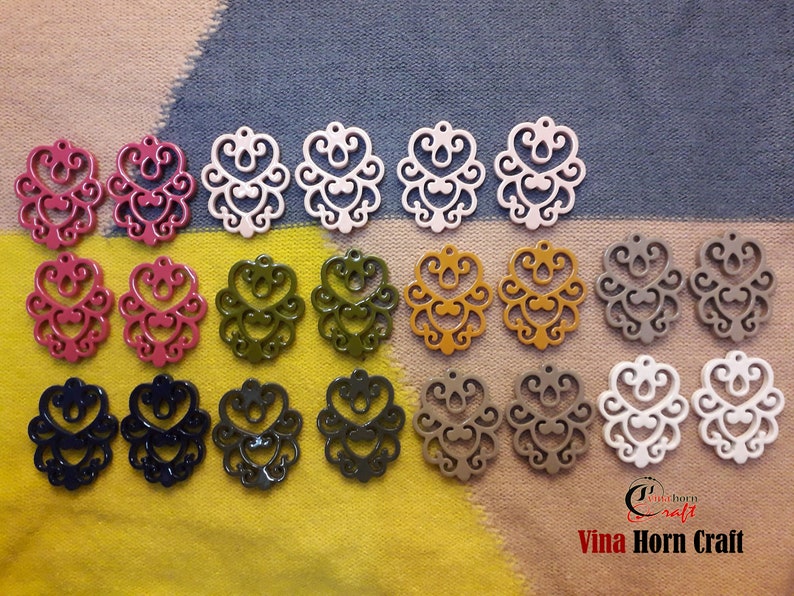 combinez 10 paires d'accessoires pour faire des boucles d'oreilles couleurs de laque des options d'échantillons sont disponibles image 3